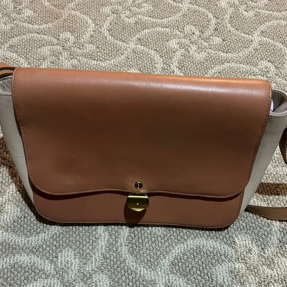 Madewell The Abroad Shoulder Bag: Colorblock Edition NWT - Picture 4 of 9